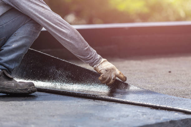 Professional Interior Drainage System technician working in Reynoldsburg, OH